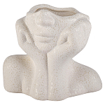 Ваза керамическая Face forever Shine варинант исполнения - 1 | Loft Concept в Орле