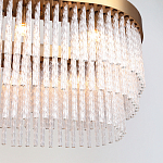 Люстра подвесная овальная со стеклянными трубками Nembus варинант исполнения - 3 | Loft Concept в Орле