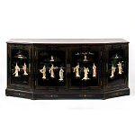 Комод в китайском стиле Chinese Black Chest of Drawers Нидерланды варинант исполнения - 1 | Loft Concept в Орле