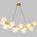 Люстра подвесная с белыми лампами в форме шара Felicitat варинант исполнения - 4 | Loft Concept в Орле