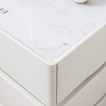 Умная прикроватная тумба с беспроводной зарядкой и подсветкой Smart Bedside Table варинант исполнения - 2 | Loft Concept в Орле