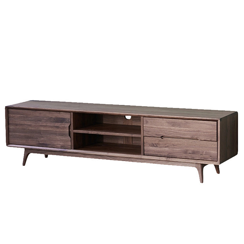 Тумба под телевизориз массива дерева Walnut TV Stand Орех Тумба под телевизориз массива дерева Walnut TV Stand Орех в Орле | Loft Concept