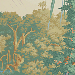 Обои ручная роспись Le Brésil Paille варинант исполнения - 2 | Loft Concept в Орле