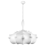 Подвесной светильник с белым фигурным абажуром и мягкими волнистыми краями Cloud Motion  варинант исполнения - 17 | Loft Concept в Орле