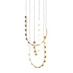 Люстра подвесная светодиодная с круглыми плафонами белого цвета PEARLS Suspension 39  варинант исполнения - 3 | Loft Concept в Орле