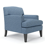 Мебельная ткань Шенилл голубой цвет 138 см T4-26 варинант исполнения - 3 | Loft Concept в Орле