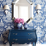 Зеркало настенное восьмиугольное Mirror Facets варинант исполнения - 2 | Loft Concept в Орле