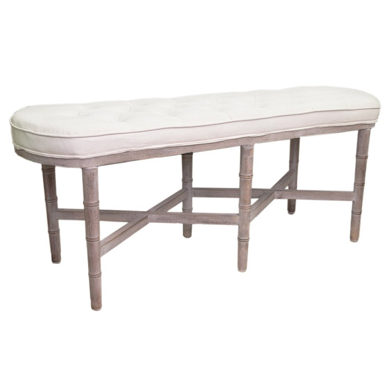Банкетка Tufted Long Chateau Bench ivory ivory ( слоновая кость ) Банкетка Tufted Long Chateau Bench ivory ivory ( слоновая кость ) в Орле | Loft Concept