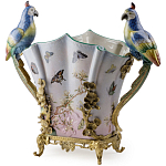 Ваза фарфоровая с попугаями Ferra варинант исполнения - 4 | Loft Concept в Орле