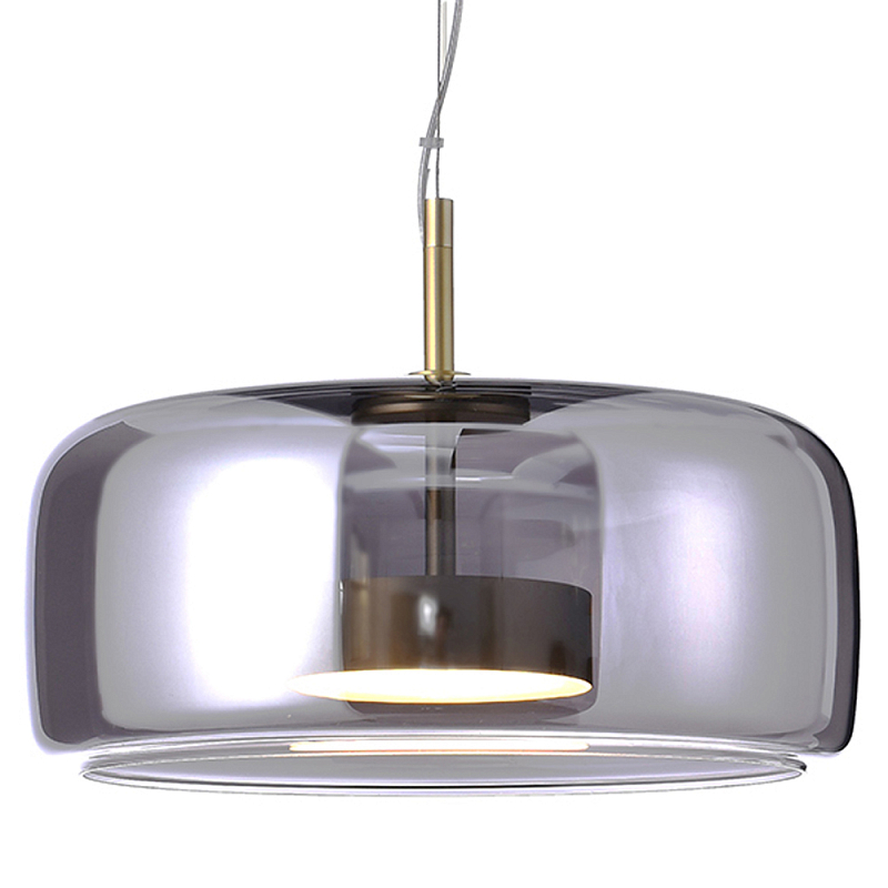 Подвесной светильник Blanton Smoky Hanging Lamp 38 Стекло Смок Золотой Подвесной светильник Blanton Smoky Hanging Lamp 38 Стекло Смок Золотой в Орле | Loft Concept