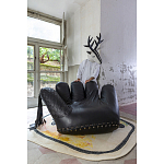 Дизайнерское кожаное кресло в форме руки Poltronova Joe Whip Armchair варинант исполнения - 4 | Loft Concept в Орле