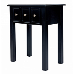 Черная тумба с выдвижным ящиком Monica варинант исполнения - 2 | Loft Concept в Орле