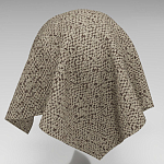 Мебельная ткань Шенилл коричневый цвет 138 см T4-28 варинант исполнения - 3 | Loft Concept в Орле