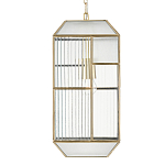 Подвесной светильник с рельефным стеклом Embossed Glass варинант исполнения - 3 | Loft Concept в Орле