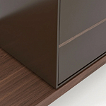 ТВ-тумба  из орехового дерева Marco Wooden TV Stand варинант исполнения - 8 | Loft Concept в Орле