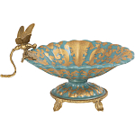 Фарфоровая чаша Золотая стрекоза Marlo Turi варинант исполнения - 1 | Loft Concept в Орле