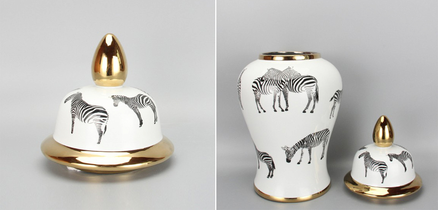 Ваза White Vase Zebra Ваза White Vase Zebra - Loft-Concept в Орле