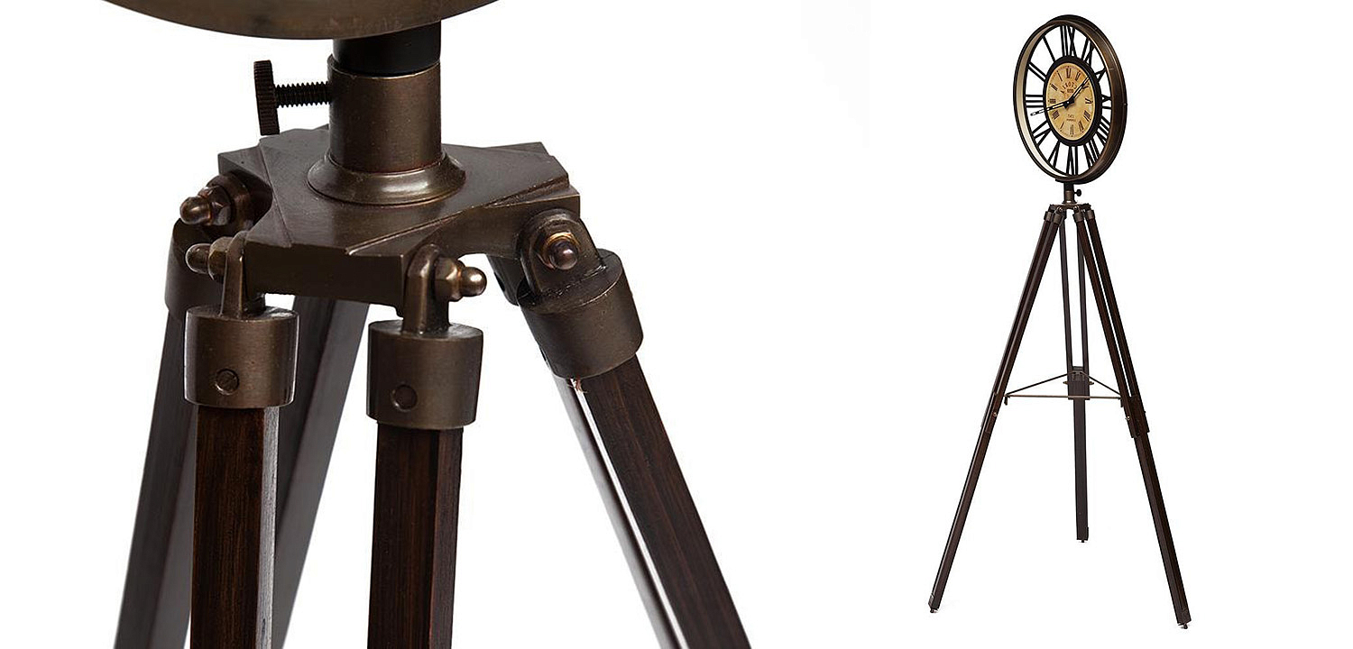 Часы Victorian Era Watch on a tripod - Loft-Concept в Орле