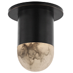 Потолочный светильник светодиодный с плафоном из натурального камня Purgatory варинант исполнения - 5 | Loft Concept в Орле