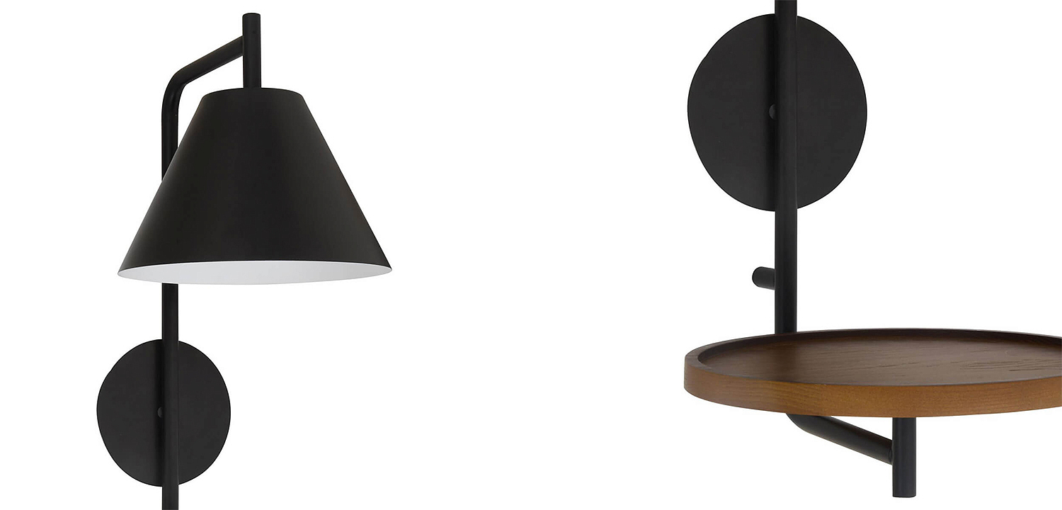 Бра с полкой Darko Wall Lamp Бра с полкой Darko Wall Lamp - Loft-Concept в Орле