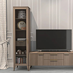 Витрина левая 1-дверная с ящиком и 5-ю полками Harper Line варинант исполнения - 3 | Loft Concept в Орле