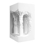 Встраиваемый в стену гипсовый светильник под покраску с колоннами и арками в античном стиле Antiquity Athena варинант исполнения - 4 | Loft Concept в Орле