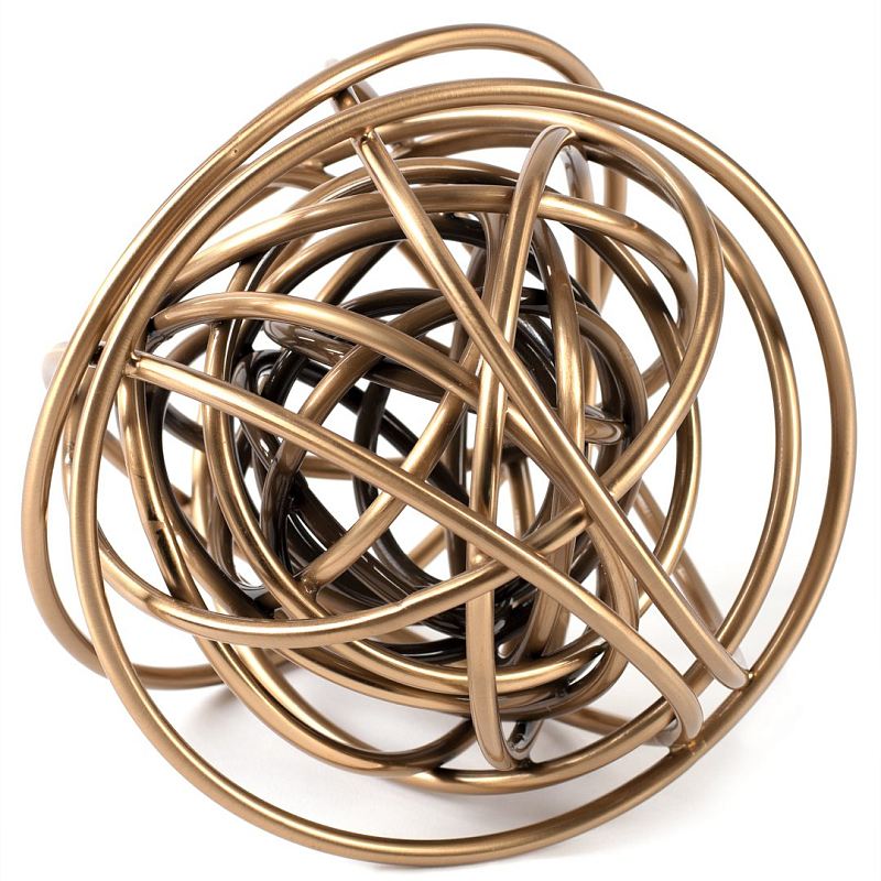 Аксессуар Knot Sculpture Серебряный Золотой Аксессуар Knot Sculpture Серебряный Золотой в Орле | Loft Concept