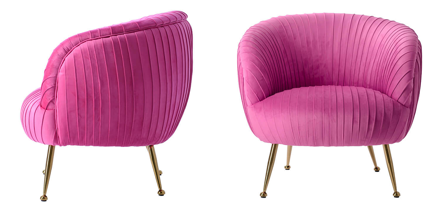 Кресло SOUFFLE CHAIR pink velor Кресло SOUFFLE CHAIR pink velor - Loft-Concept в Орле
