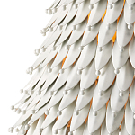 Подвесной светильник белый металлический в форме колокола White Natural Lines варинант исполнения - 1 | Loft Concept в Орле