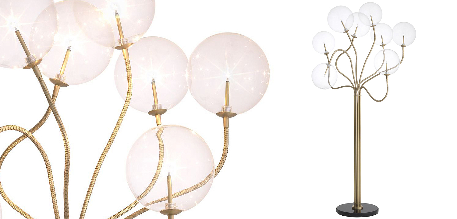 Торшер Eichholtz Floor Lamp Elon Торшер Eichholtz Floor Lamp Elon - Loft-Concept в Орле