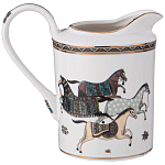 Чайный сервиз из фарфора с изображением лошадей на 6 персон 15 предметов Porcelain Horse Set  варинант исполнения - 5 | Loft Concept в Орле