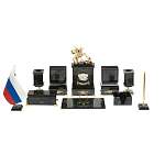 Настольный письменный набор из нефрита в подарочной коробке Victorious варинант исполнения - 1 | Loft Concept в Орле