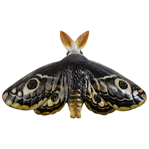 Аксессуар на стену Большой серый мотылёк