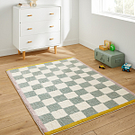 Ковер детский с шахматным принтом Soft Hugs варинант исполнения - 4 | Loft Concept в Орле