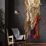 Тканый вручную абстрактный гобелен Коралловый риф Coral reef варинант исполнения - 1 | Loft Concept в Орле