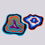 Сет из 3-х ковров «SAPPHIRE, QARTZITE, LABRADORITE» варинант исполнения - 2 | Loft Concept в Орле