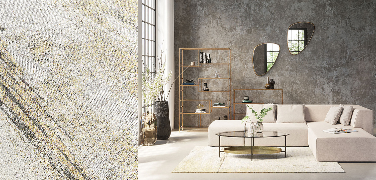 Ковер Abstraction beige Ковер Abstraction beige - Loft-Concept в Орле