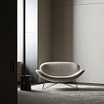 Дизайнерский двухместный диван Gio Ponti D.157.6  - DUE FOGLIE Sofa варинант исполнения - 2 | Loft Concept в Орле