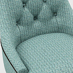 Мебельная ткань Шенилл бирюзовый цвет 142 см T4-61 варинант исполнения - 7 | Loft Concept в Орле