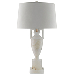 Настольная лампа с основанием в форме урны Piercing Stone варинант исполнения - 2 | Loft Concept в Орле