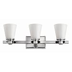 Бра для ванных комнат с белыми стеклянными конусными плафонами Hinkley варинант исполнения - 1 | Loft Concept в Орле