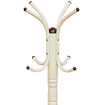 Вешалка напольная бежевая с 4-мя металлическими крючками Noble Branches варинант исполнения - 2 | Loft Concept в Орле