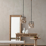 Подвесной светильник с подвесками из устричных раковин Sea Ravens варинант исполнения - 2 | Loft Concept в Орле