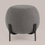 Пуф в ткани букле темно-серого цвета Pikelet варинант исполнения - 2 | Loft Concept в Орле