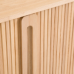 Длинный низкий буфет с 2-мя раздвижными дверцами Toinette Light Cupboard варинант исполнения - 11 | Loft Concept в Орле