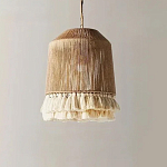 Люстра круглая плетеная с кисточками Small Solar Glow варинант исполнения - 3 | Loft Concept в Орле