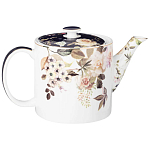 Чайный сервиз из фарфора с цветочным принтом на 6 персон 14 предметов Garden Whisper Porcelain Set  варинант исполнения - 1 | Loft Concept в Орле