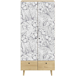 Шкаф с принтом Cotton варинант исполнения - 2 | Loft Concept в Орле