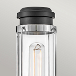 Бра для ванных комнат с прозрачным цилиндрическим плафоном на круглом основании Hinkley варинант исполнения - 8 | Loft Concept в Орле