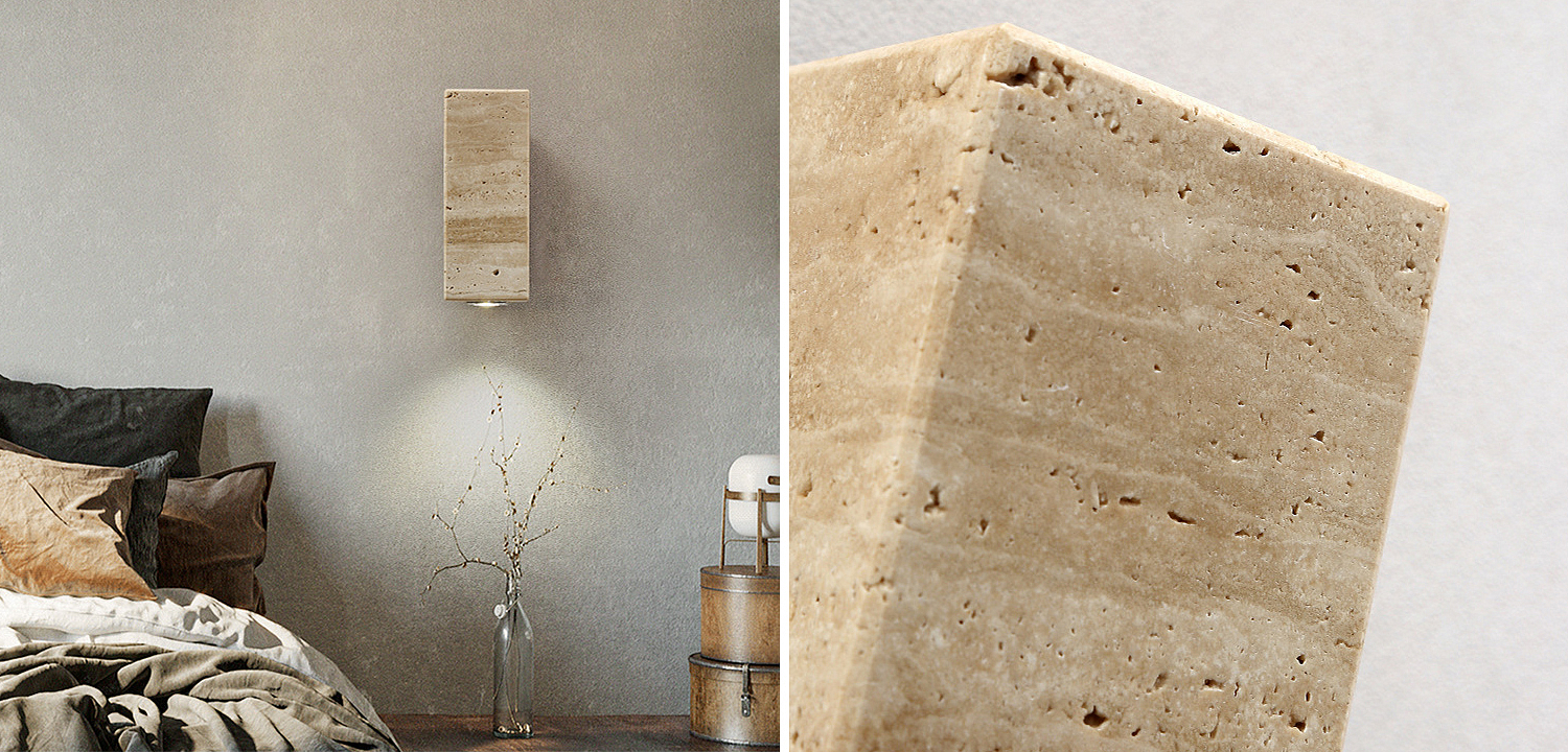Бра Travertine Spot Wall Lamp Бра Travertine Spot Wall Lamp - Loft-Concept в Орле